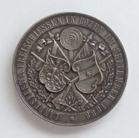 Schützen Bozen Medaille Landesfest U. Freischiessen 1888 I-II - Sonstige & Ohne Zuordnung