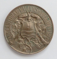 Schützen Frankreich Medaille Tir Cantonal Vaudois Yverdon 1899 I-II - Sonstige & Ohne Zuordnung