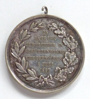 Schützen Heegermühle Medaille De Jubelfeier 1897 I-II - Sonstige & Ohne Zuordnung