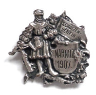 Schützen Marnitz Plakette Vom Schützenverein 1907 I-II - Andere & Zonder Classificatie