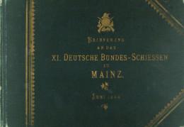 Album Mit 32 Fotos Vom XI. Deutschen Bundes-Schiessen Zu Mainz Im Juni 1894 II - Other & Unclassified