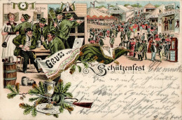 Schützen Schützenfest Chemnitz 1907 I-II - Otros & Sin Clasificación