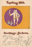 Augsburg Oberklasse St. Anna Fasching 1910 II (kleiner Pin) - Schulen