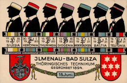 Studentika ILMENAU - BAD SULZA - Ecke Gestoßen ! II - Ecoles