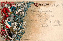 Studentika Marburg Rhenania 1899 I-II - Schools