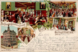 BERLIN (1000) - Bier-Palast Der SCHULTHEISS-BRAUEREI I Bière - Plötzensee