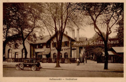 Berlin Moabit (1000) Schützenhaus Automobil Litfaßsäule I- - Ploetzensee