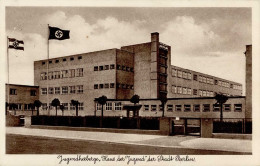 Berlin Neukölln (1000) Jugendherberge Haus Der Jugend Teupitzerstrasse WK II Flagge I- - Plötzensee