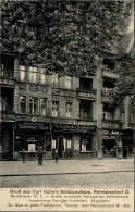 Berlin Reinickendorf (1000) Schützenhaus Schlossbräu Bierhalle 1918 I-II (VS Fleckig) - Plötzensee