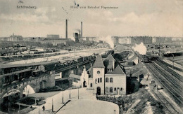 Berlin Schöneberg (1000) Blick Vom Bahnhof Papestrasse Eisenbahn 1910 I-II Chemin De Fer - Ploetzensee