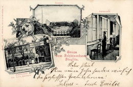 Berlin Steglitz (1000) Schützenhaus 1904 I- - Plötzensee