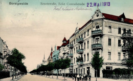 Borsigwalde (1000) Ernststrasse Conradstrasse Likörhandlung 1913 I - Ploetzensee