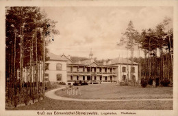 Edmundstal-Siemerswalde (2054) Sanatorium Theklahaus 1914 I- - Other & Unclassified