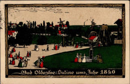 Bad Oldesloe (2060) Saline Ums Jahr 1840 Künstlersteindruck 1925 I-II - Sonstige & Ohne Zuordnung