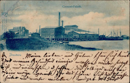 Itzehoe (2210) Zement-Fabrik 1901 II (Stauchungen) - Sonstige & Ohne Zuordnung