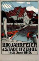 Itzehoe (2210) 1100 Jahrfeier 18. Bis 21. Juni 1910 Sign. Kaufmann I- - Otros & Sin Clasificación