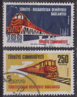 Chemins De Fer - TURQUIE - Locomotives Diésel - N° 2007-2009 - 1971 - Usati