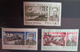 POLOGNE 1988 Oblitéré Y&T 2966 à 2968 - Usati