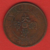 CHINA - KIANGNAN - 10 CASH 1906 - China