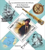 Niger 2022, A. Vespucci, Ship, Columbus, BF - Cristóbal Colón