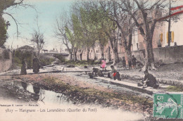 13 / MARIGNANE / QUARTIER DU PONT / LES LAVANDIERES / TRES BELLE CARTE COLORISEE / LACOUR 3827 - Marignane