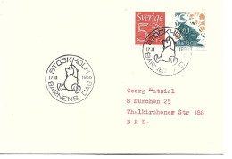 Sweden Stockholm  Childrens Day 1966.  H-1377 - Storia Postale