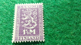 FİNLANDİYA-1910-30        1 M           DAMGASIZ - Unused Stamps