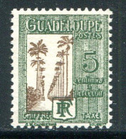 GUADELOUPE- Taxe Y&T N°27- Oblitéré - Timbres-taxe