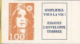 FRANCE AUTOADHESIF N° 8a 1f. + Vignette Issu Du Carnet 1507. TRES TRES BAS PRIX. - Unused Stamps