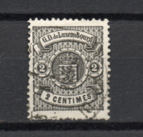 LUXEMBOURG    N° 40    OBLITERE   COTE 4.00€   ARMOIRIE - 1859-1880 Armoiries