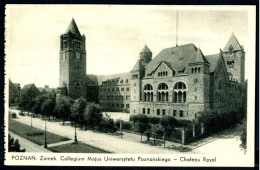 POLOGNE - POZNAN - Zamek Collegium Majus Uniwersytetu Poznanskiego - TB - Polen