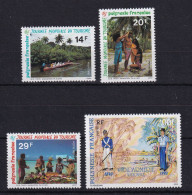 D 740 / POLYNESIE / N° 440/443 NEUF** COTE 5.45€ - Verzamelingen & Reeksen