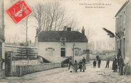 Aunay Sous Auneau * Quartier De La Basine * Débit De Tabac Tabacs TABAC * Lavoir * Villageois Enfants - Autres & Non Classés