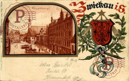 1901 Zwickau Sachsen Hauptmarkt - Zwickau