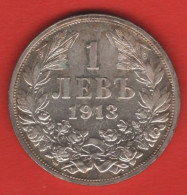 BULGARIA - 1 LEW 1913 -SILVER- - Bulgarien