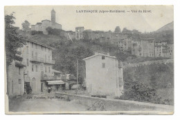 CPA Circulée En 1906 - LANTOSQUE - Vue Du Rivet - Edit. Foucachon - - Lantosque