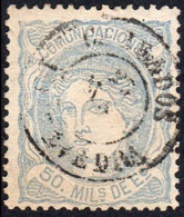 Pontevedra - Edi O 107 - 50 M.- Mat Fech. Tp. II "Cambados" - Used Stamps