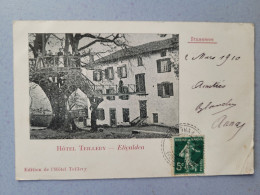 Itxassou , Hôtel Teillery Eliçaldea  , Dos 1900 - Otros & Sin Clasificación