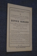 Sophie Renard Décédée à Wattrelos En 1899 à L'age De 73 Ans - Obituary Notices