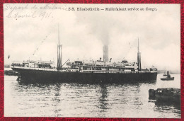 Belgique, CPA - S.S. Elisabethville - Neuve (note Manuscrite) - (B726) - Other & Unclassified