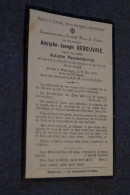 Debouvrie Adolphe-Joseph,mort à Wattrelos En 1910 à L'age De 73 Ans - Décès