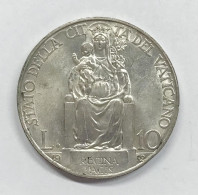 CITTA' DEL VATICANO Pio XI 1929-1939 10 Lire 1932 Spl+ - Vatican