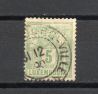 LUXEMBOURG    N° 50    OBLITERE   COTE 0.35€   ALLEGORIE - 1882 Alegorias