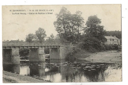 Guenrouet Ou Guenrouët (44) : Le Pont Nozay Sur Le Canal De Nantes à Brest Au Lieu-dit De ND De Gr En 1915 PF. - Guenrouet