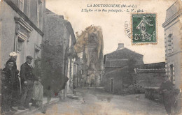 La Boutouchère          49        Eglise Et Rue Principale    - Taches -    (Voir Scan) - Other & Unclassified