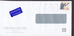 Sweden GRAND HOTEL 'Best Western' PRIORITAIRE Label 1997 Cover Brief Lettre Marinemuseum Stamp - Cartas & Documentos