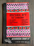 Recueil N° 1 CHACHA SENOR AMI AMIGO SONIA DIGA ME FRACESCA Partitions EO 1961 - Autres & Non Classés