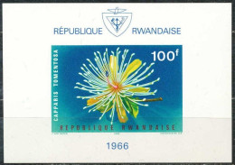 Rwanda - BL6 - Fleurs - Non Dentelé - Ongetand - Imperforated - 1966 - MNH - Ongebruikt