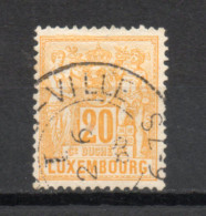 LUXEMBOURG    N° 53    OBLITERE   COTE 2.00€   ALLEGORIE - 1882 Alegorias