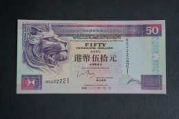 (M) 2000 Hong Kong HSBC 50 Dollars ($50) #BD222,221 (UNC) - Hongkong